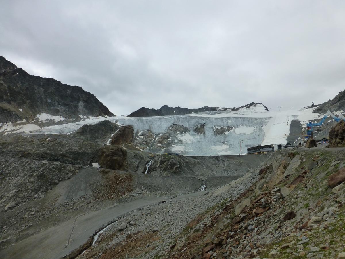 Rettenbach Gletscher von der Söldener Seite